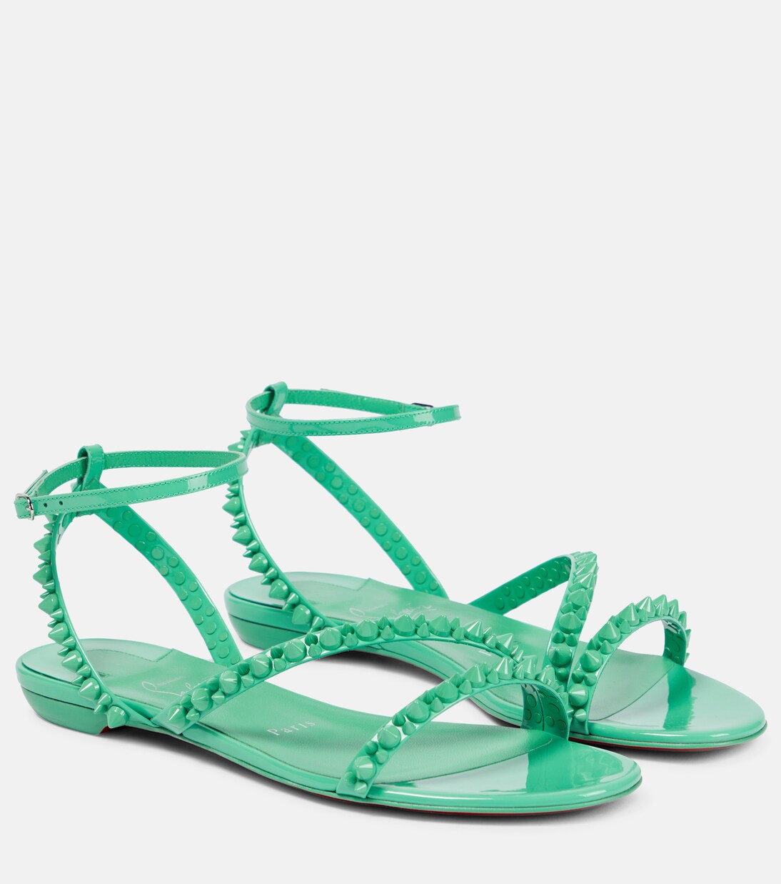 Mafaldina Spikes leather sandals | Christian Louboutin