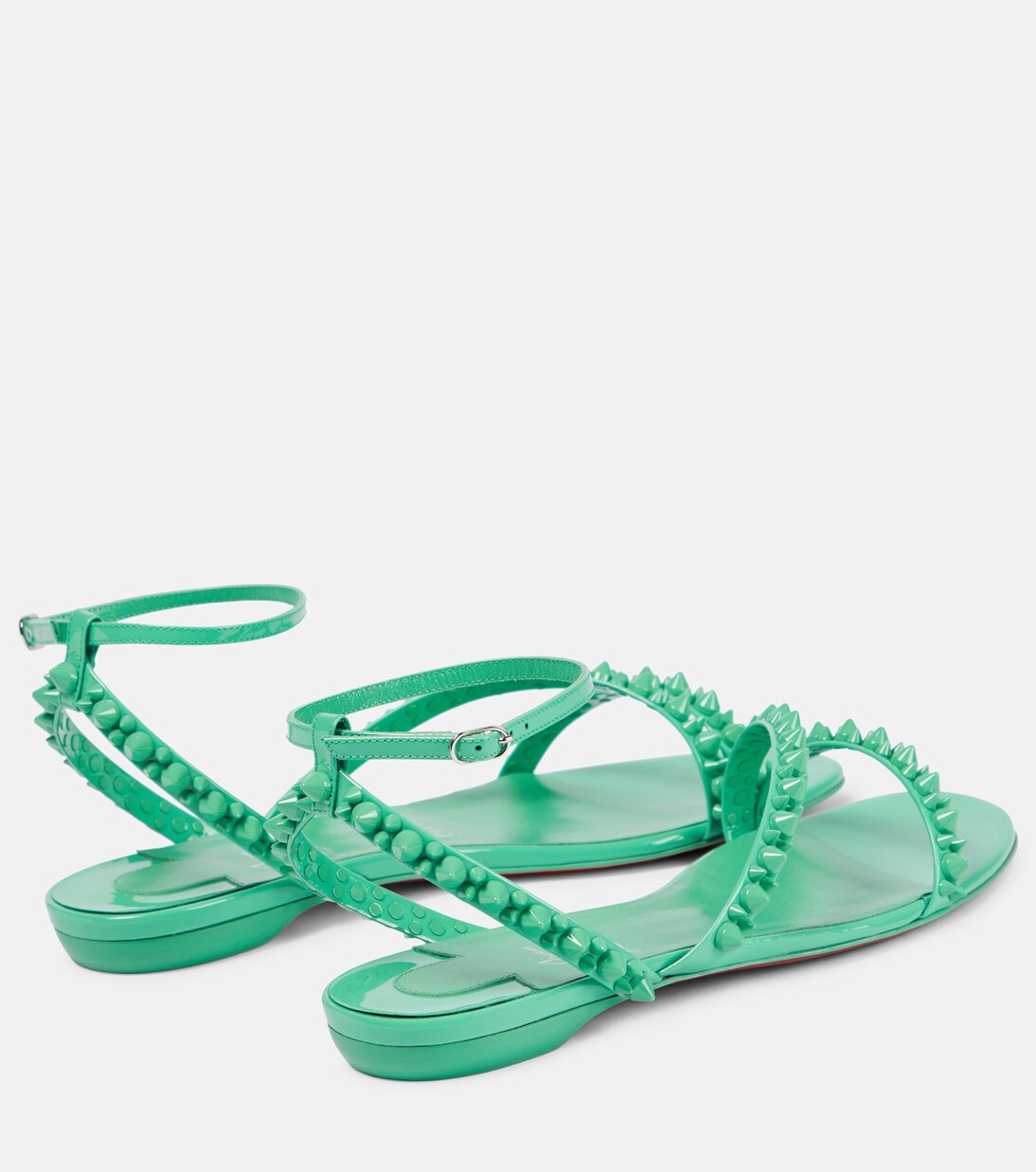 Mafaldina Spikes leather sandals | Christian Louboutin