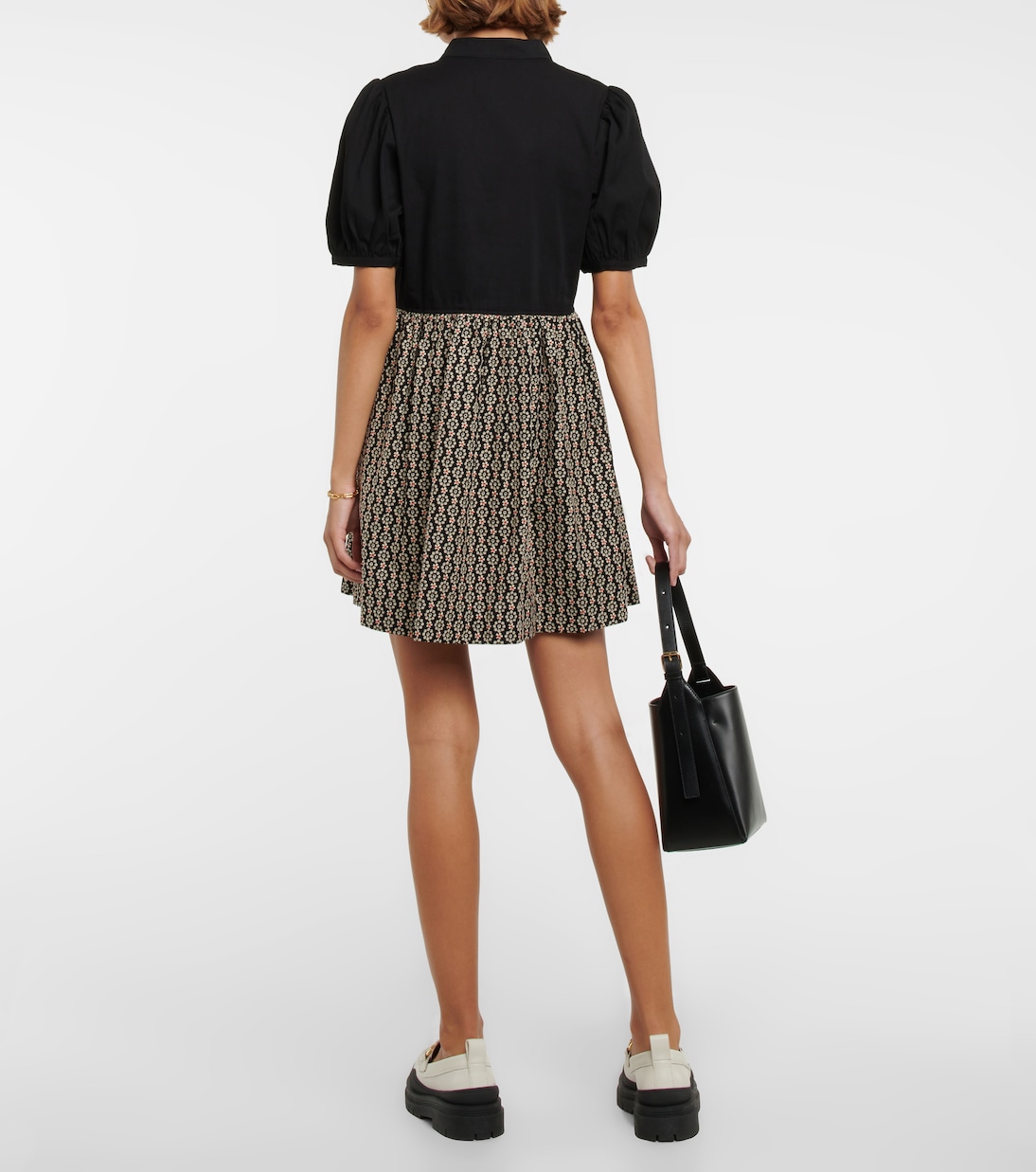 Robe brodée en coton à fleurs | See By Chloé