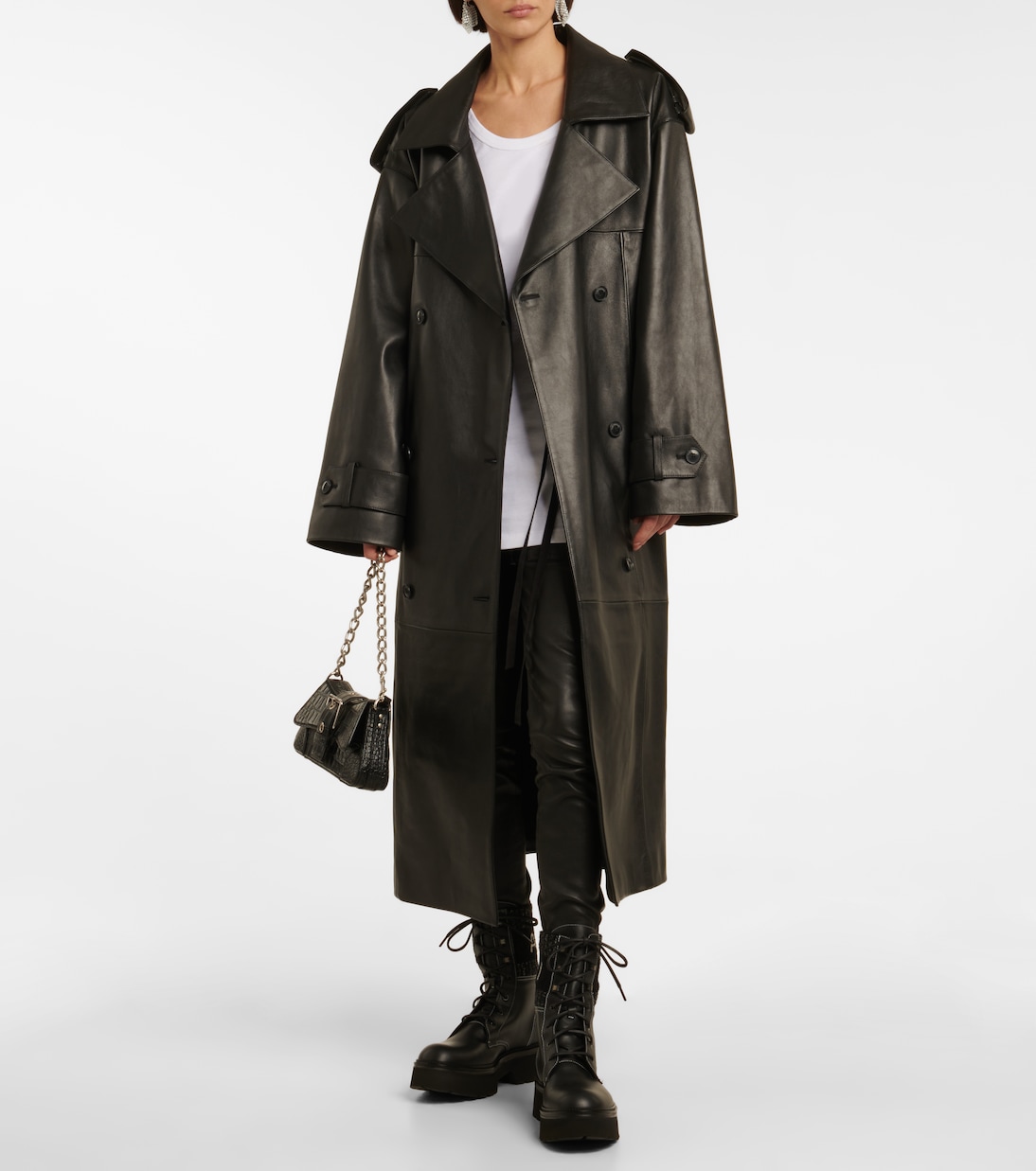 Leather lace-up boots | Amiri