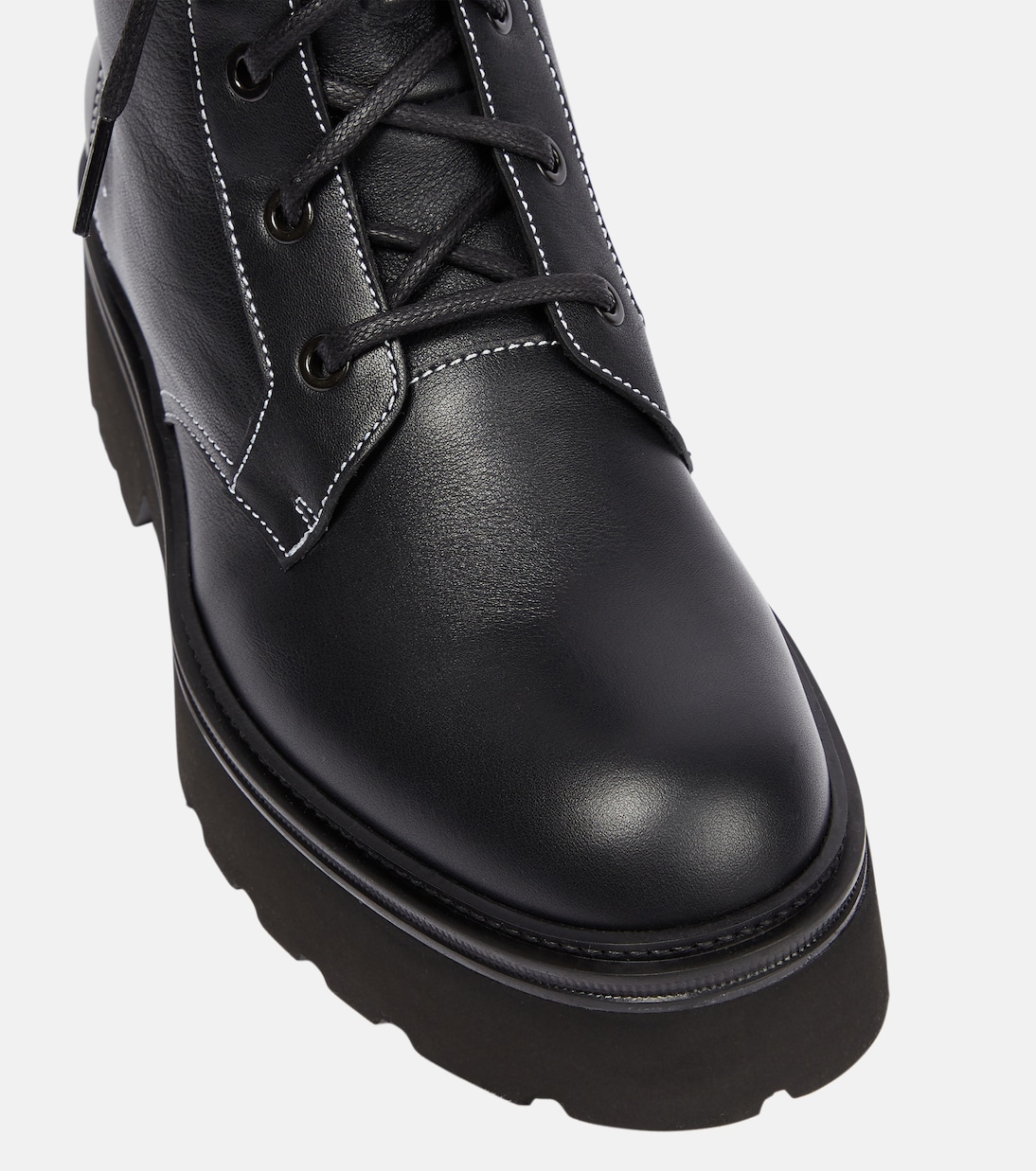 Leather lace-up boots | Amiri