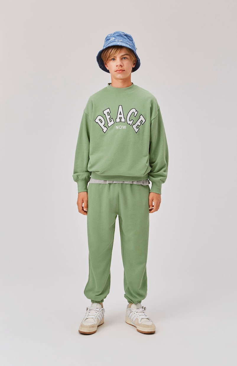 Felpa Mar in misto cotone con stampa | Molo