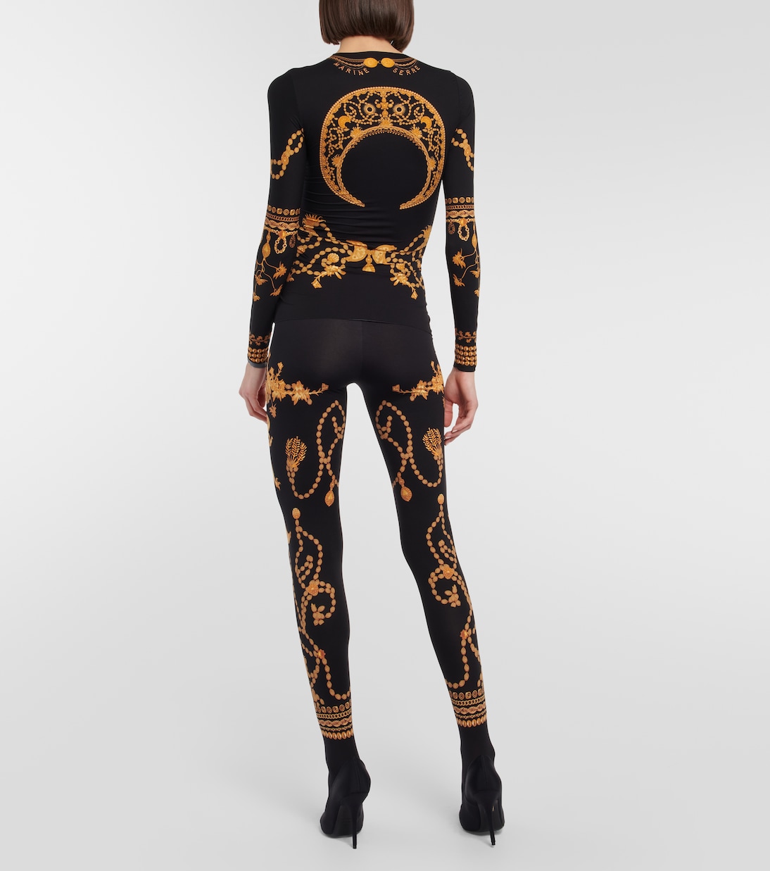 Bedrucktes Top aus Jersey | Marine Serre