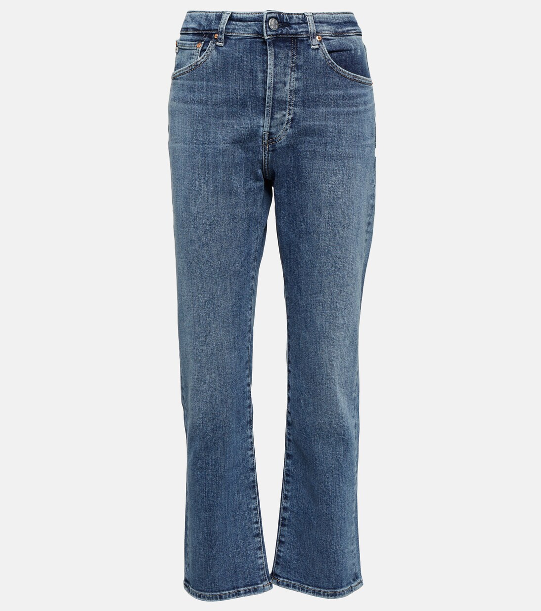 Mid-Rise Straight Jeans American | AG Jeans