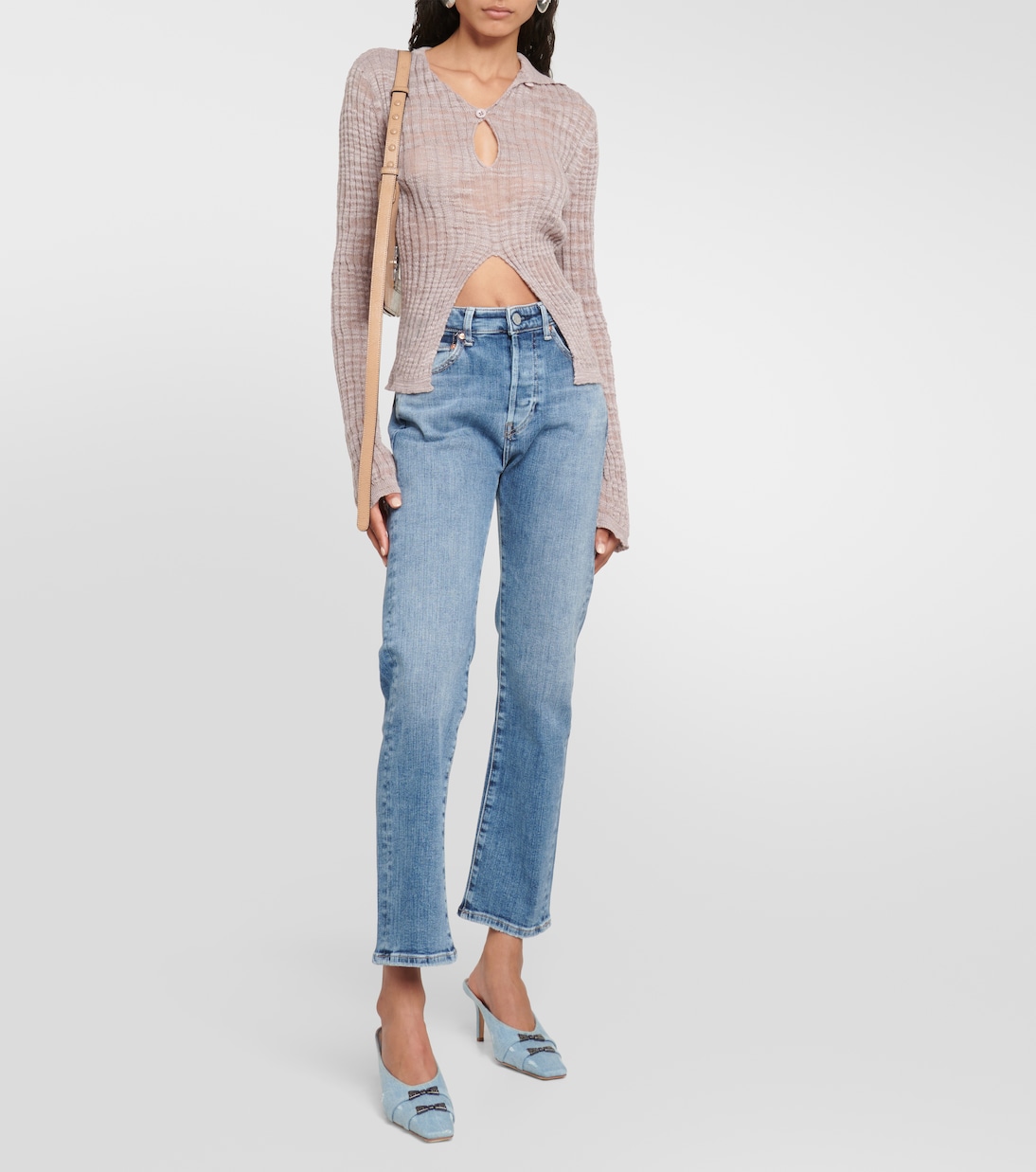 Mid-Rise Straight Jeans American | AG Jeans