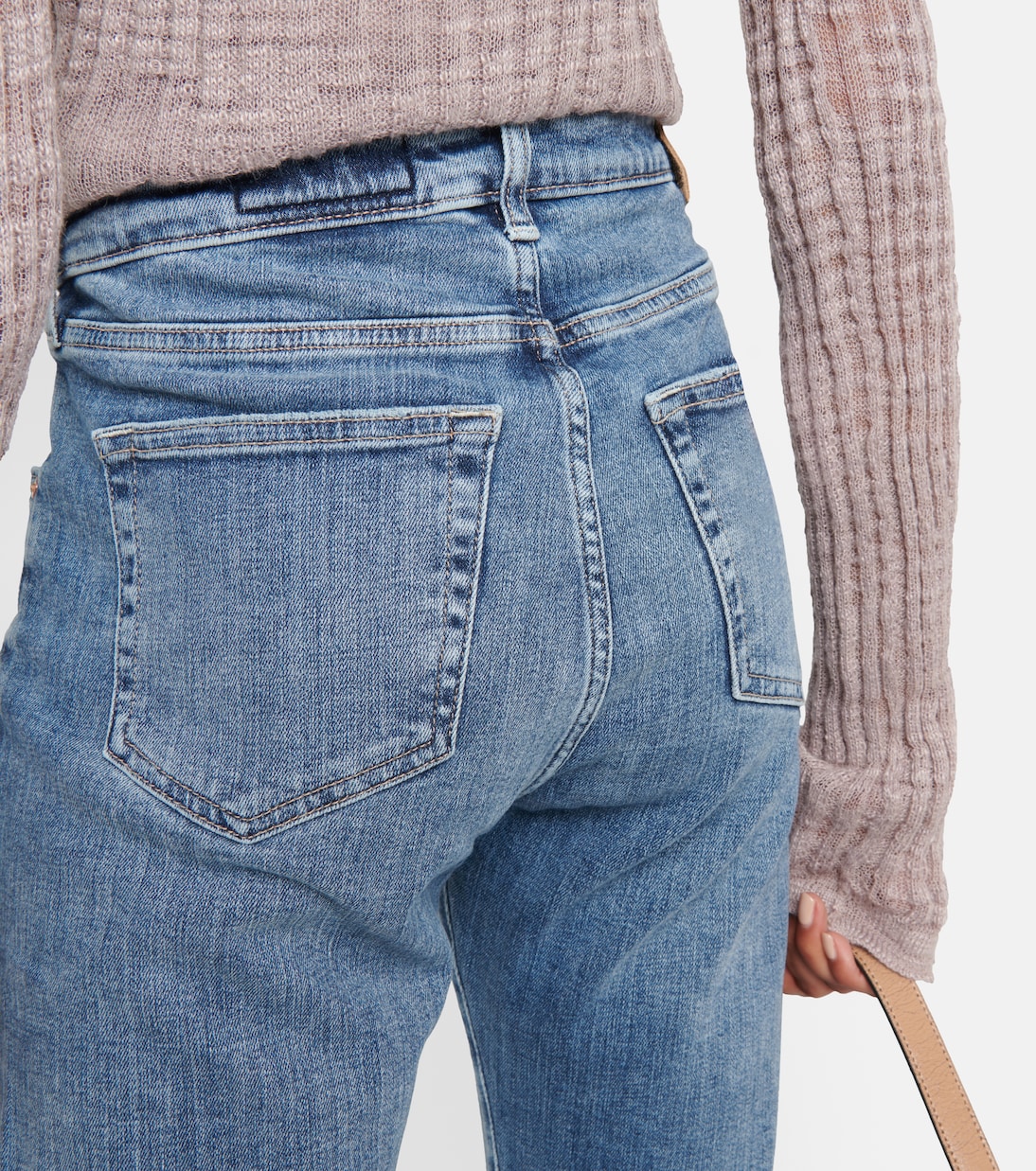 Mid-Rise Straight Jeans American | AG Jeans