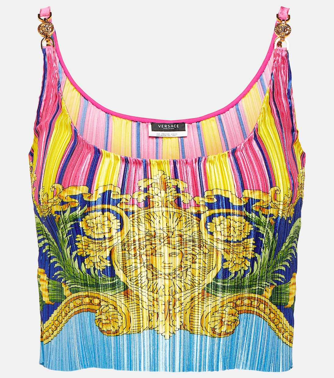 Cropped-Top Medusa Palm Springs | Versace
