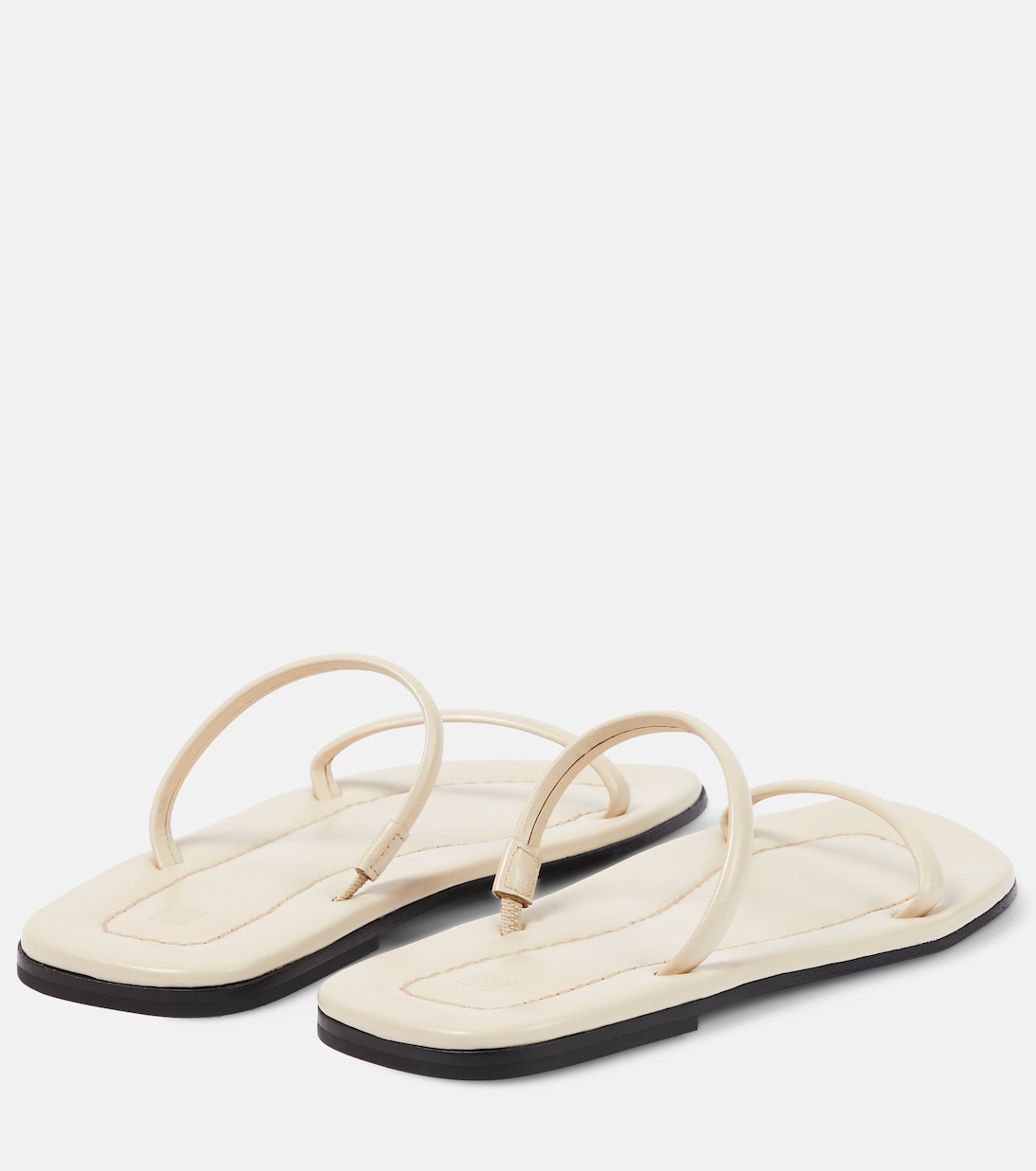 Sandalen The City aus Leder | Toteme