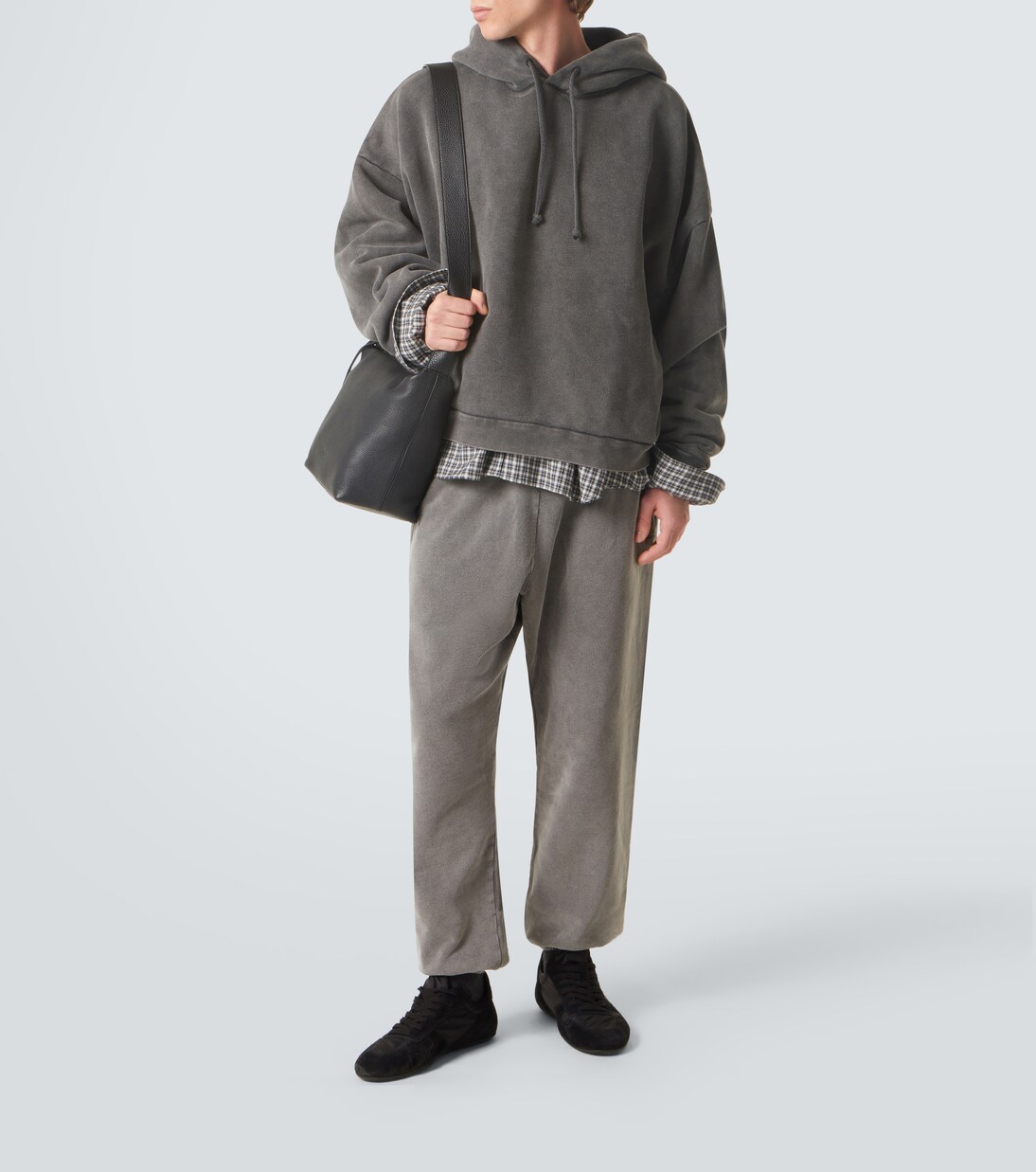 Sweat-shirt à capuche en coton | Acne Studios