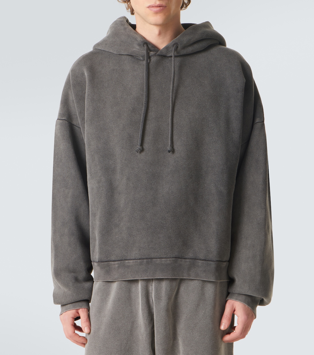 Sweat-shirt à capuche en coton | Acne Studios