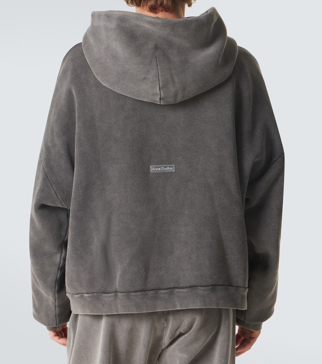 Sweat-shirt à capuche en coton | Acne Studios