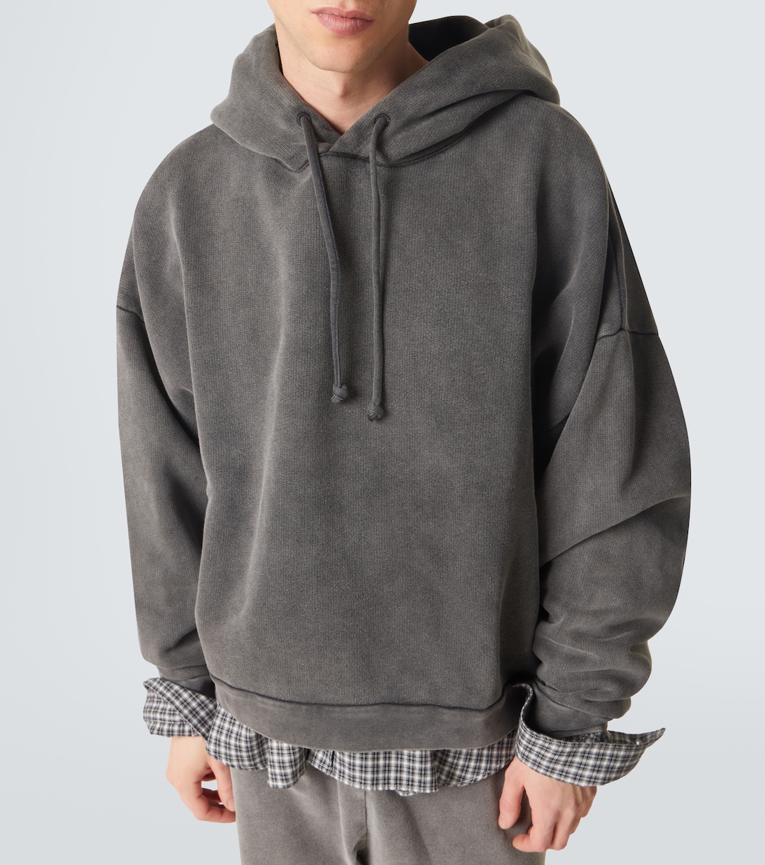 Sweat-shirt à capuche en coton | Acne Studios
