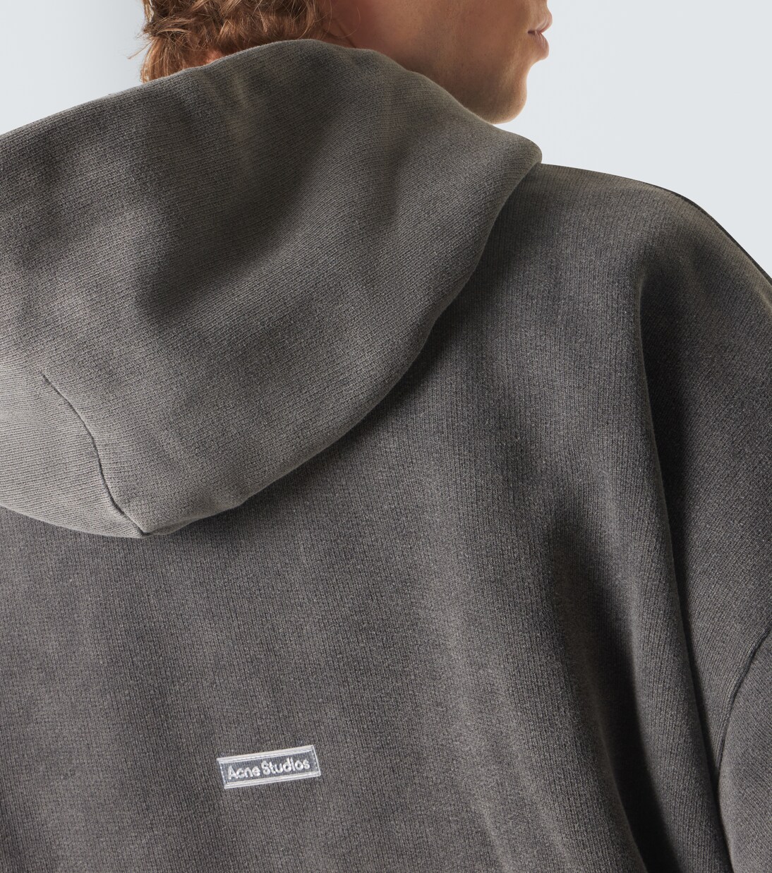 Sweat-shirt à capuche en coton | Acne Studios