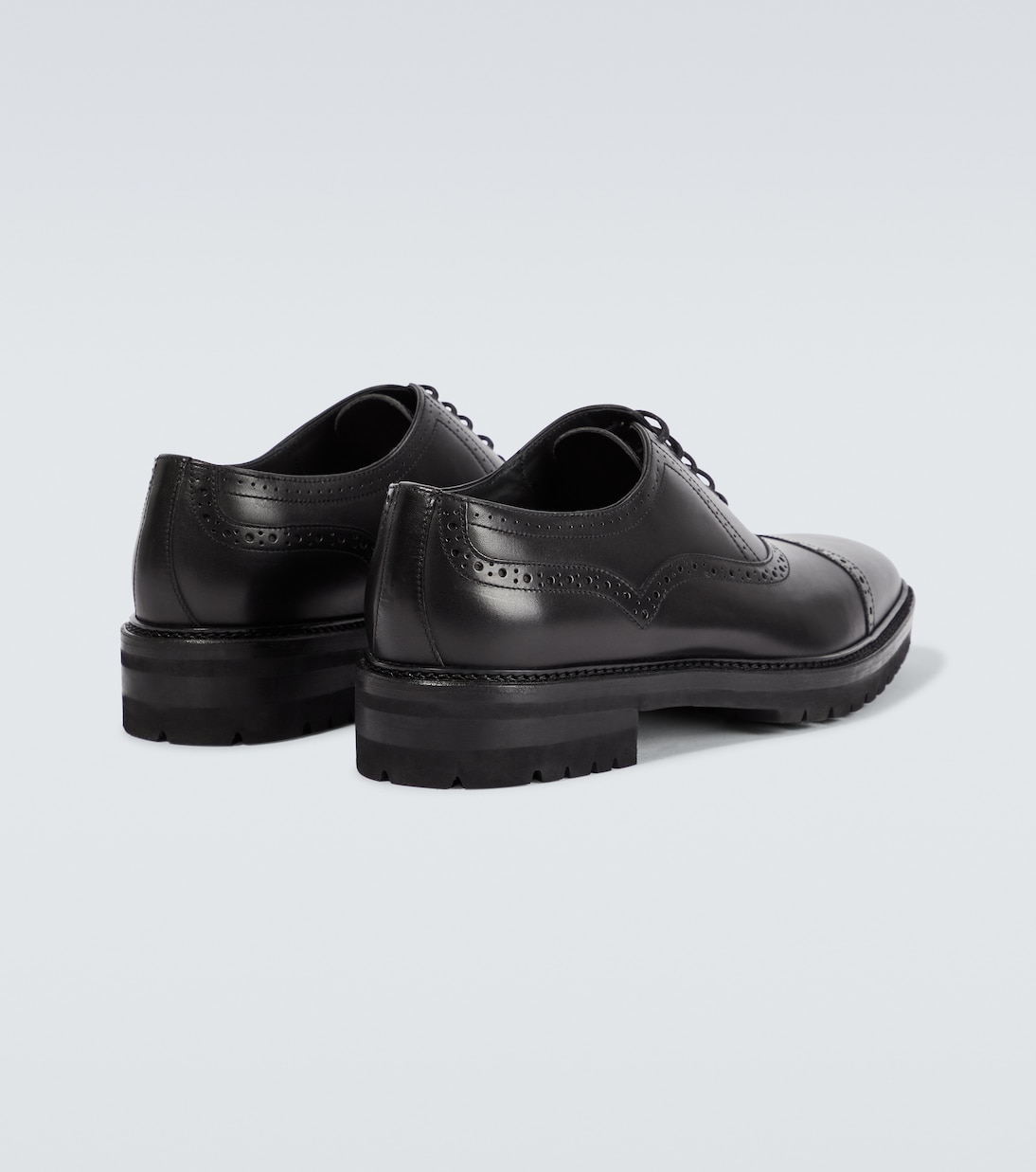 Norton leather Oxford shoes | Manolo Blahnik