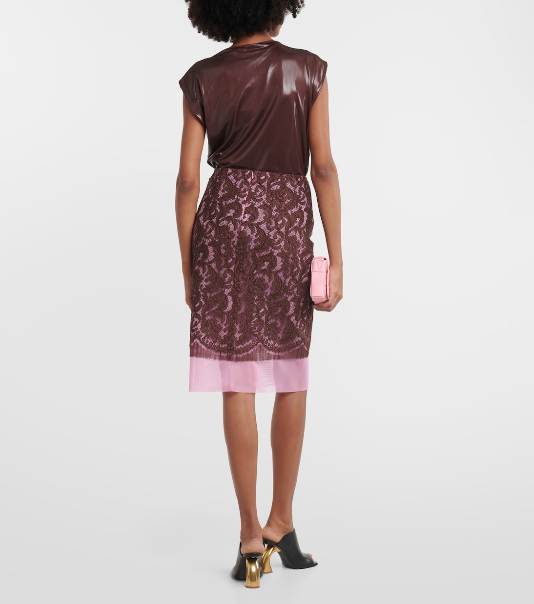 Slacy lace midi skirt | Dries Van Noten