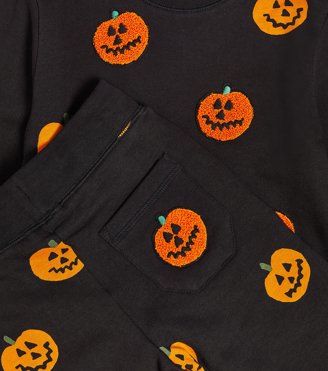 Printed cotton sweatshirt and sweatpants set | Stella McCartney Kids