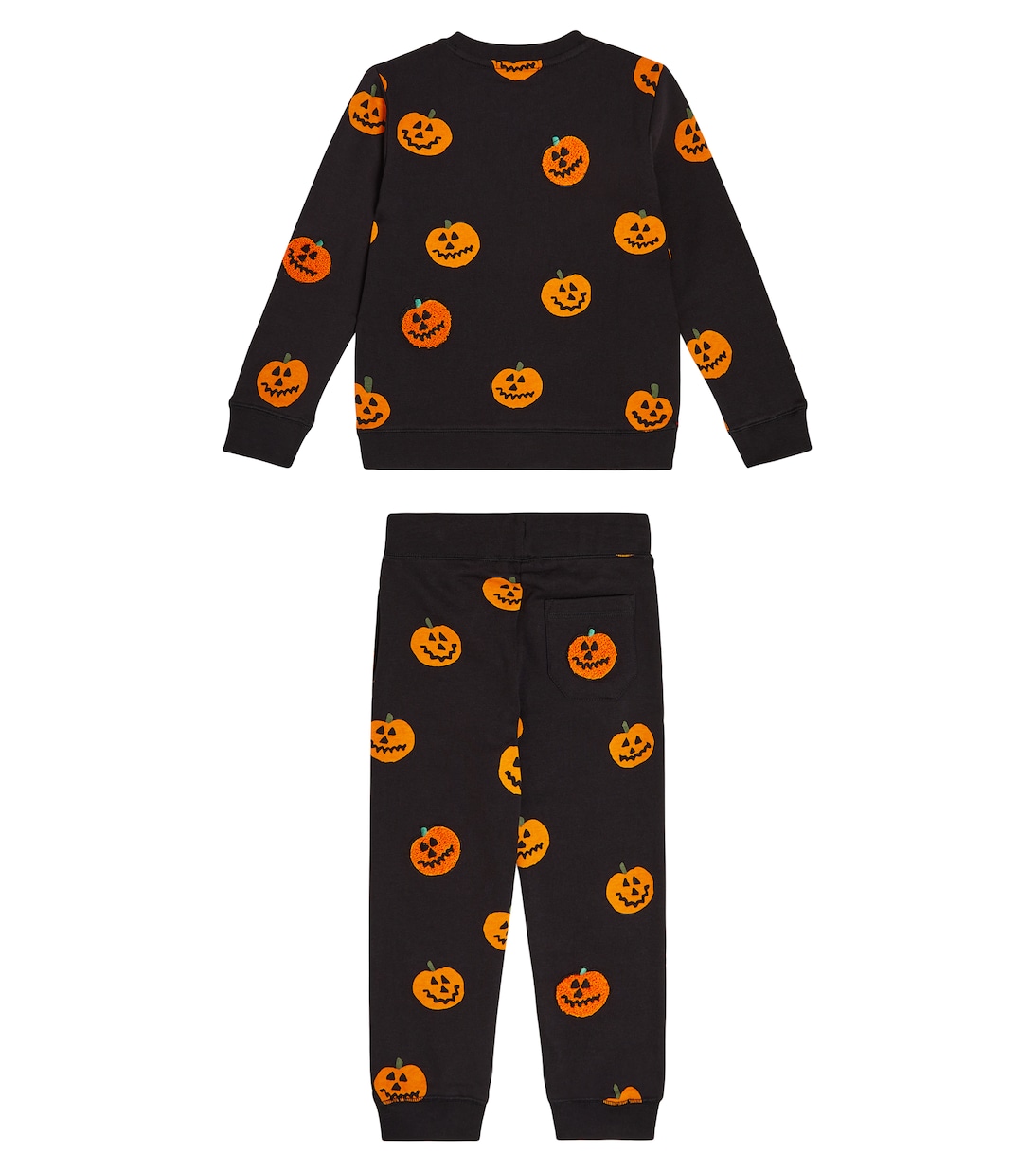 Printed cotton sweatshirt and sweatpants set | Stella McCartney Kids