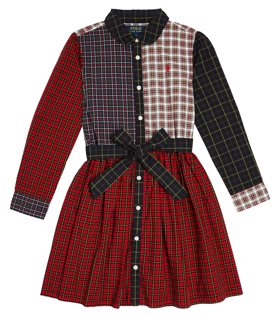 Junia checked cotton dress | Polo Ralph Lauren Kids