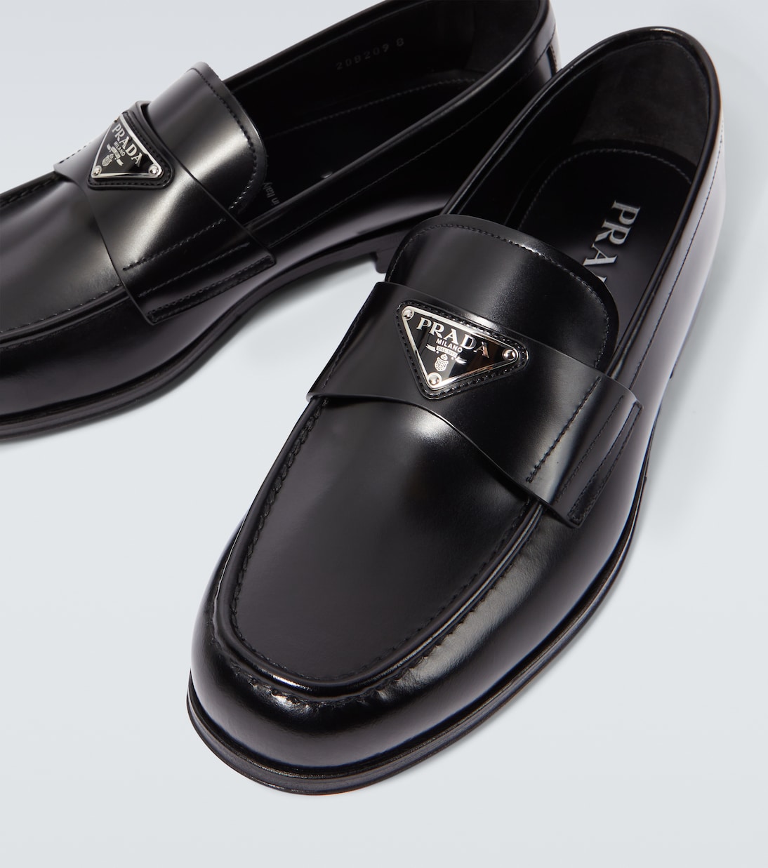 Loafers aus Leder | Prada