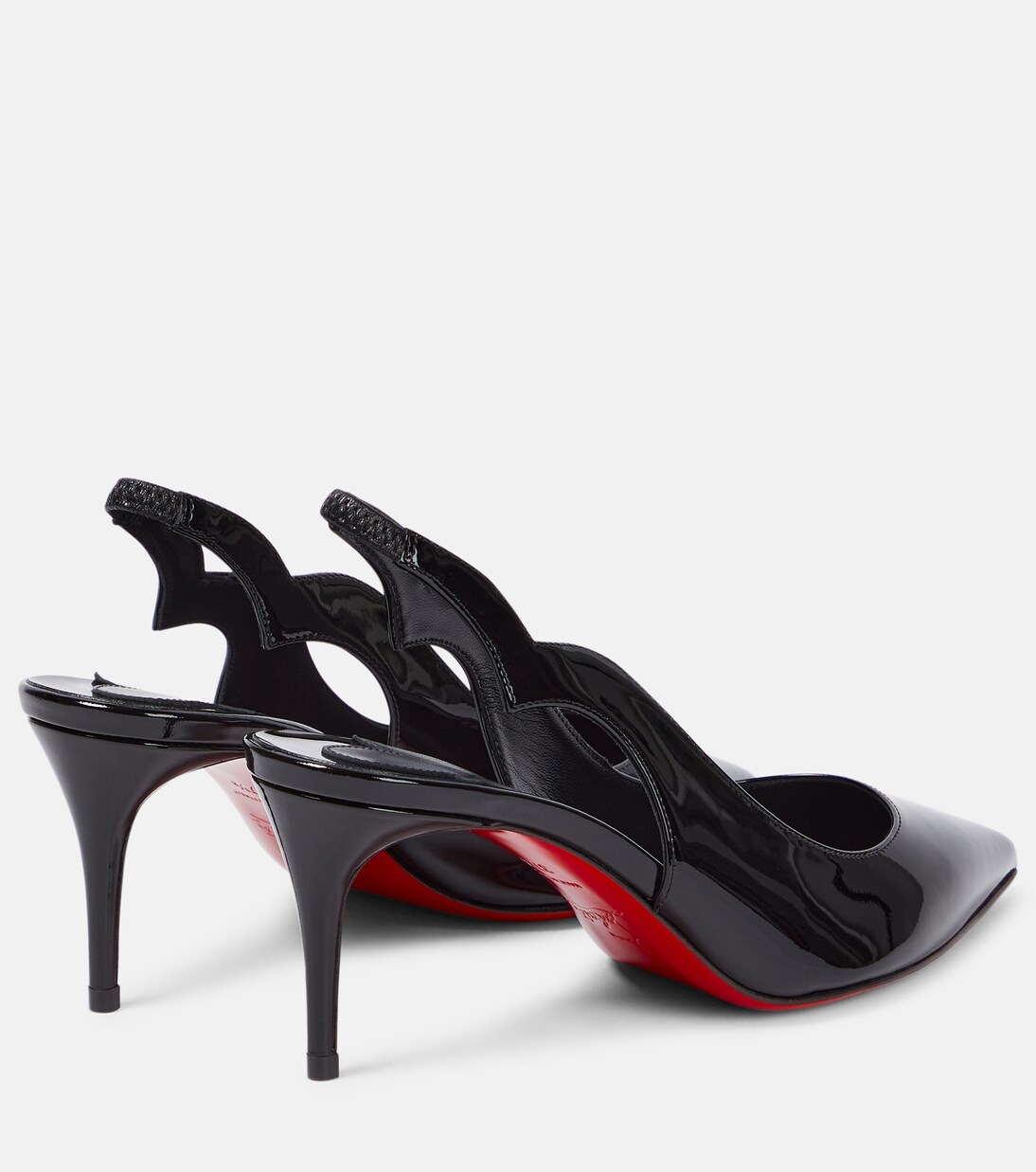 Hot Chick Sling patent leather slingback pumps | Christian Louboutin