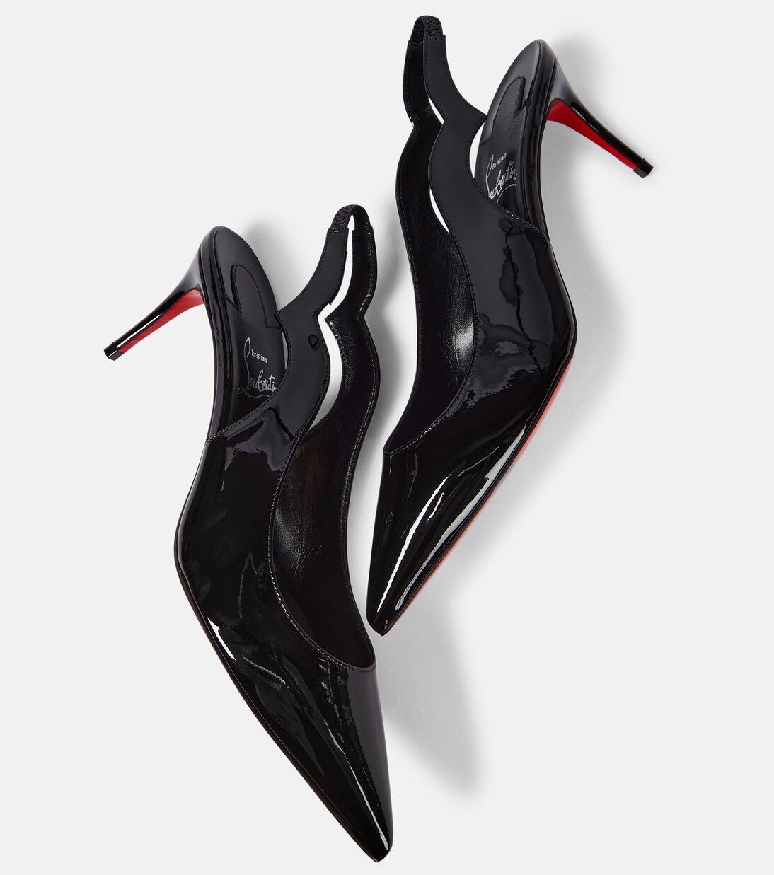 Hot Chick Sling patent leather slingback pumps | Christian Louboutin