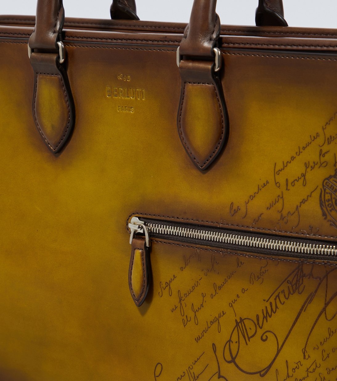 Maletín Un Jour de piel Scritto  | Berluti