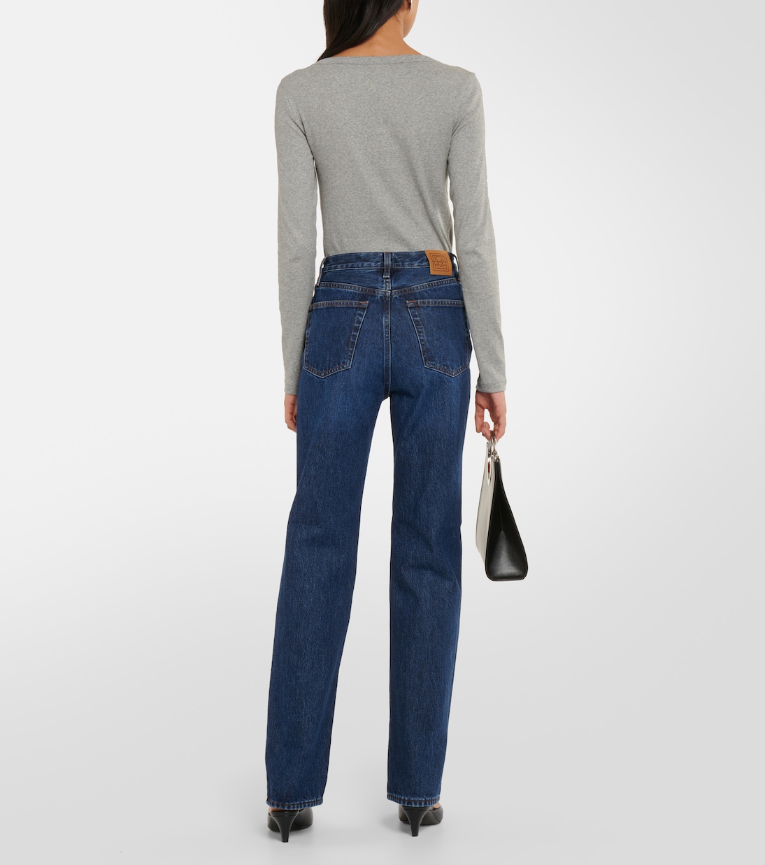 Mid-Rise Straight Jeans Classic Cut | Toteme