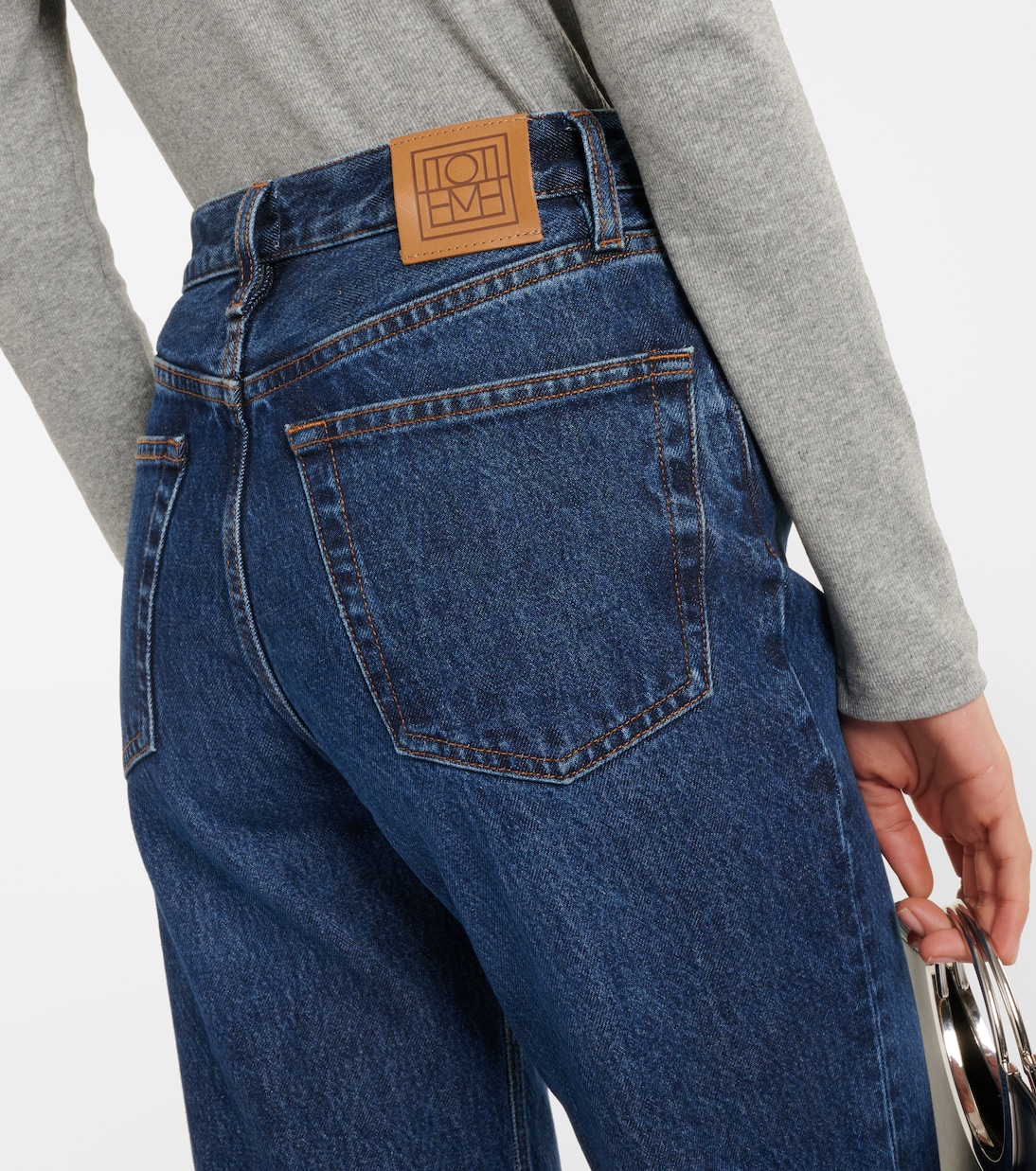 Mid-Rise Straight Jeans Classic Cut | Toteme