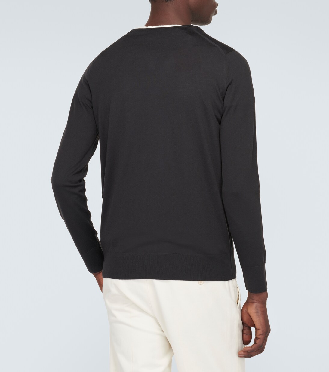 Knitted virgin wool top | Loro Piana