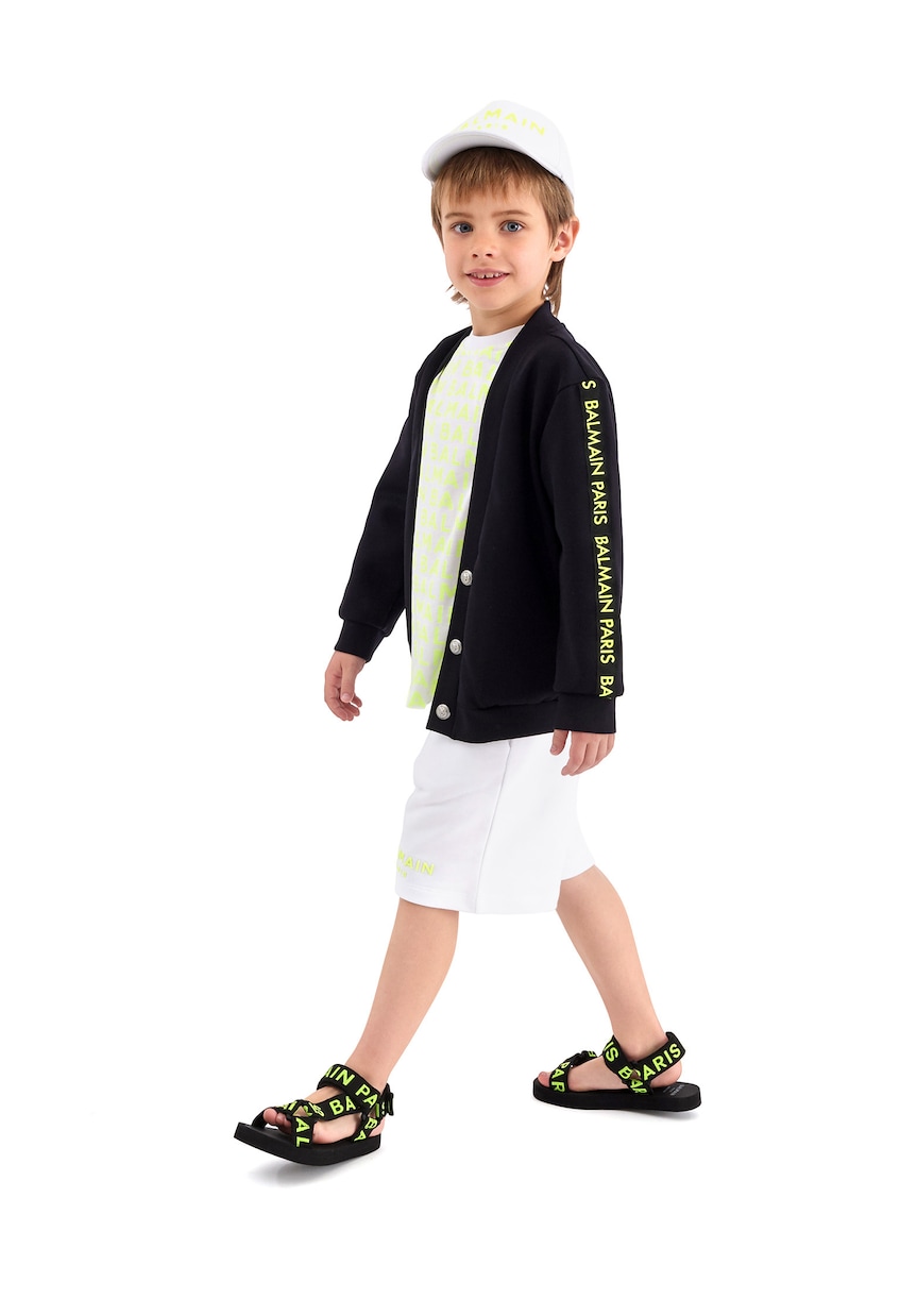Logo sandals | Balmain Kids