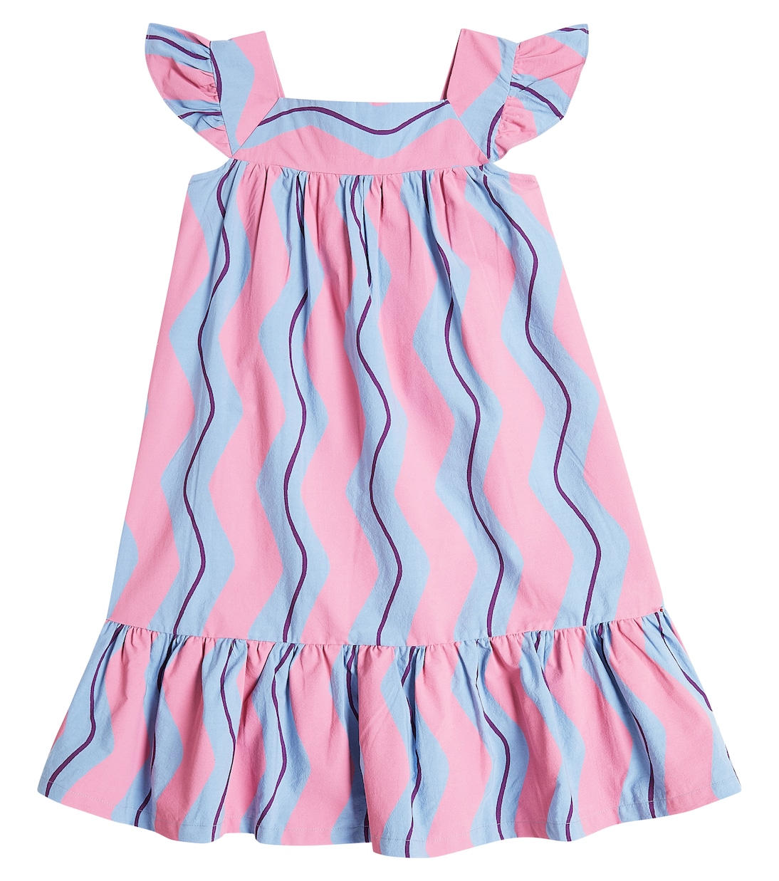 Wave cotton dress | Jellymallow