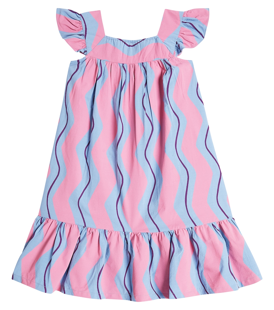 Wave cotton dress | Jellymallow