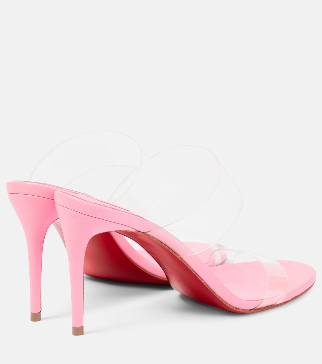 Just Nothing 85 PVC mules | Christian Louboutin