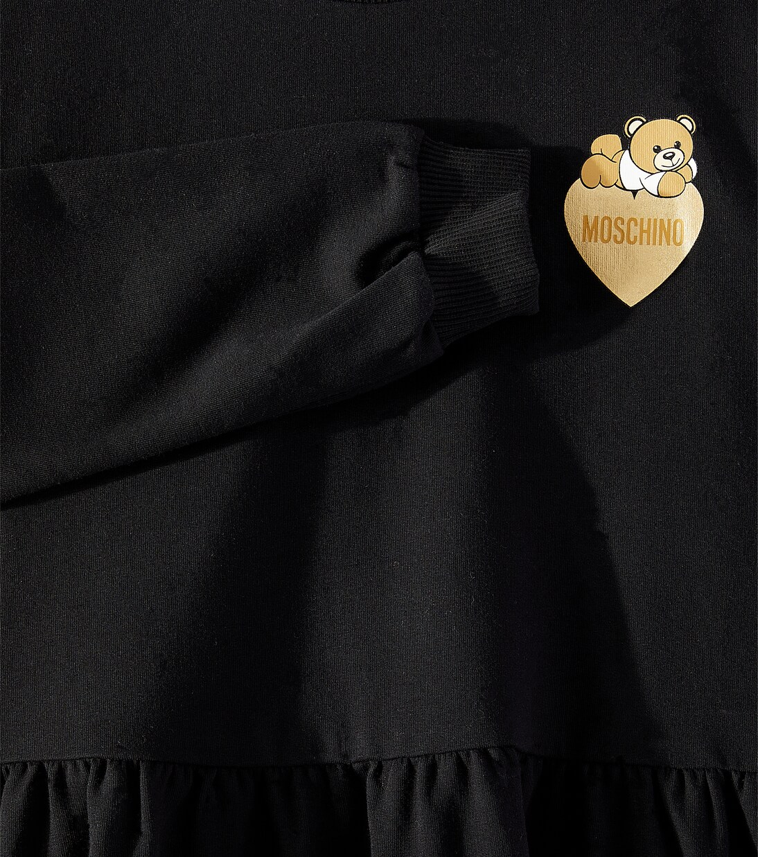 Robe Teddy Bear en coton mélangé | Moschino Kids