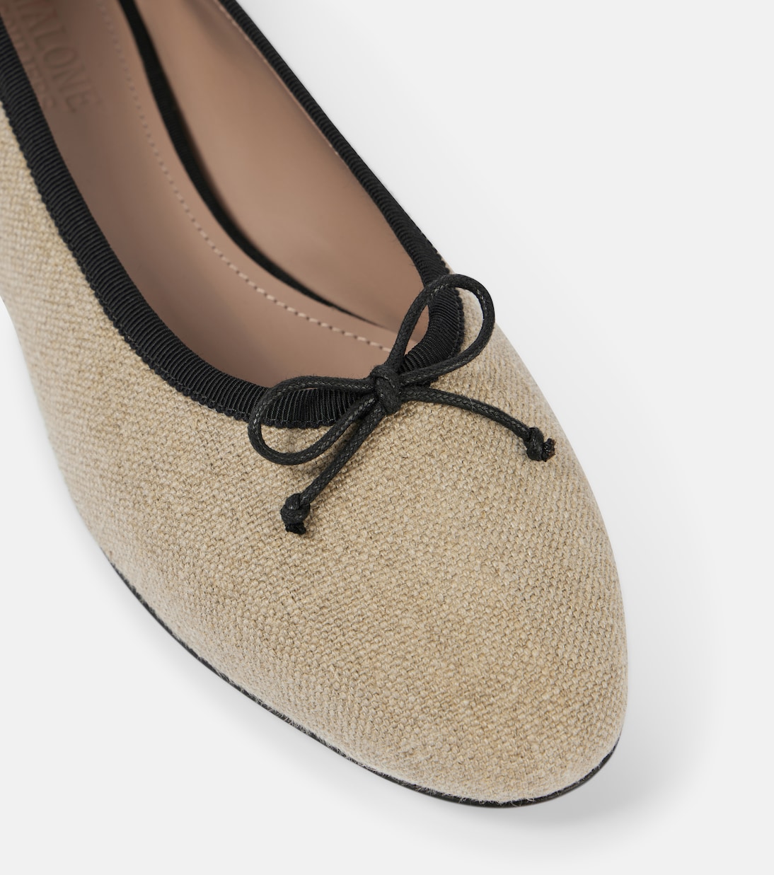 x Tabitha Simmons Misty canvas ballet flats | Malone Souliers