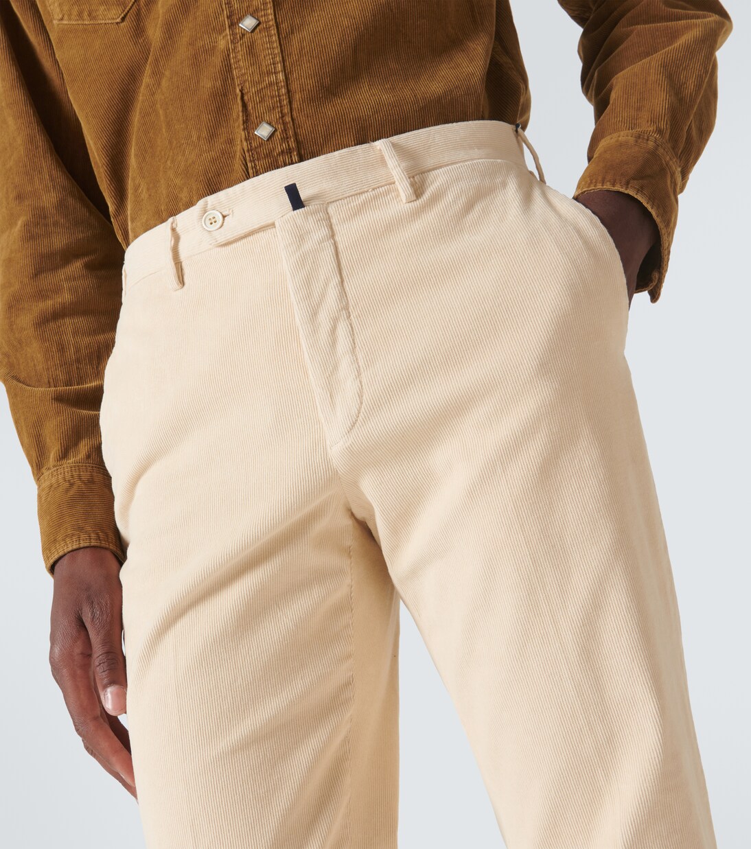 Pantalones slim de pana de algodón | Slowear