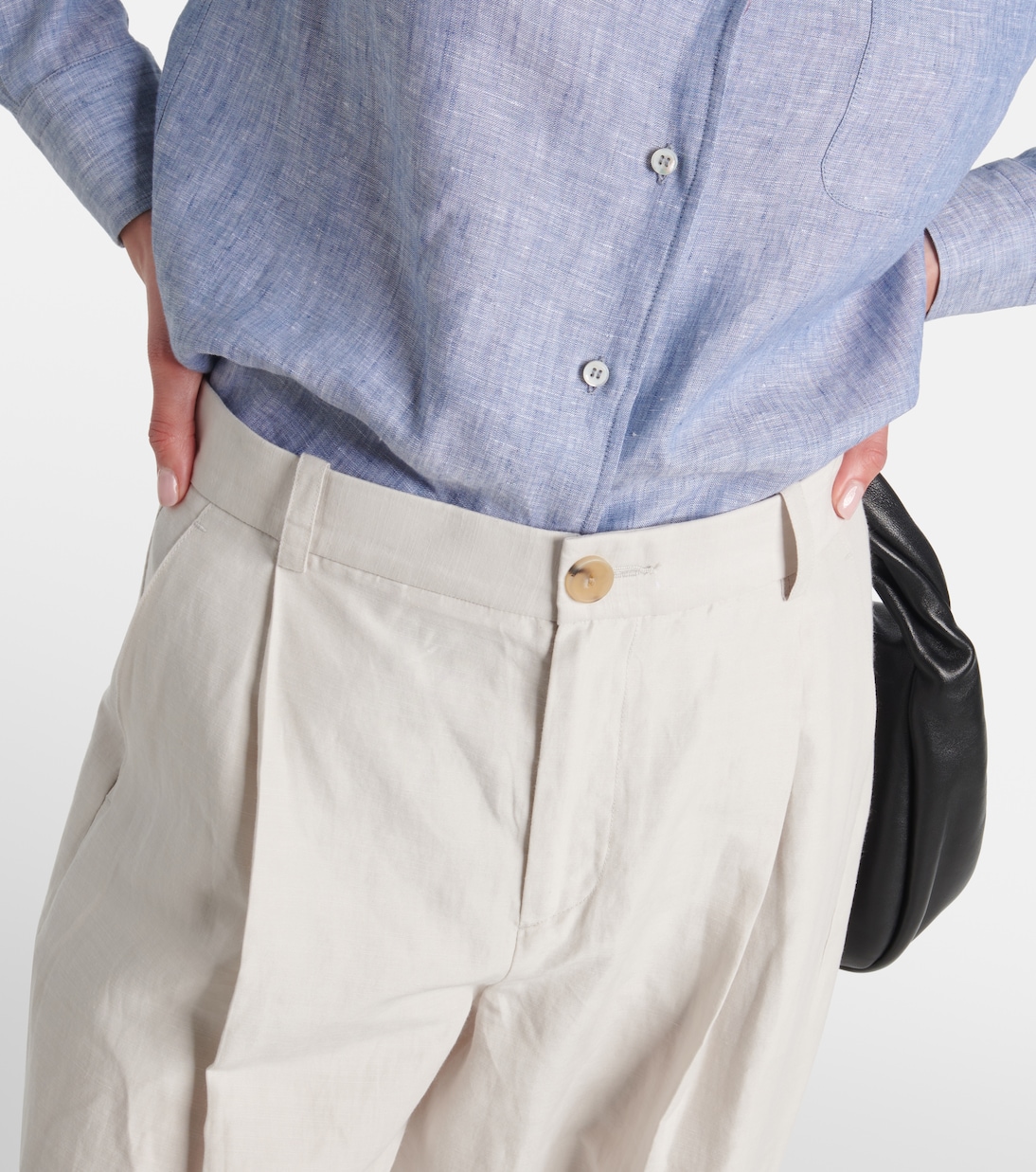 Weite High-Rise-Hose | Vince