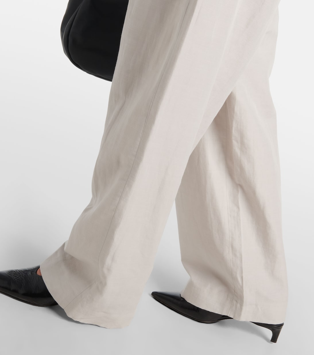 Weite High-Rise-Hose | Vince