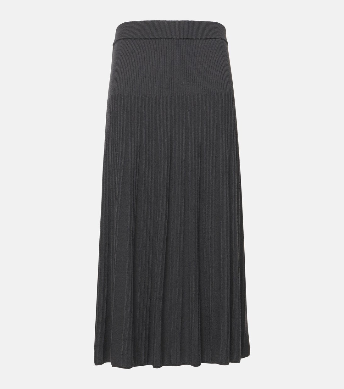 Knitted wool midi skirt | Joseph
