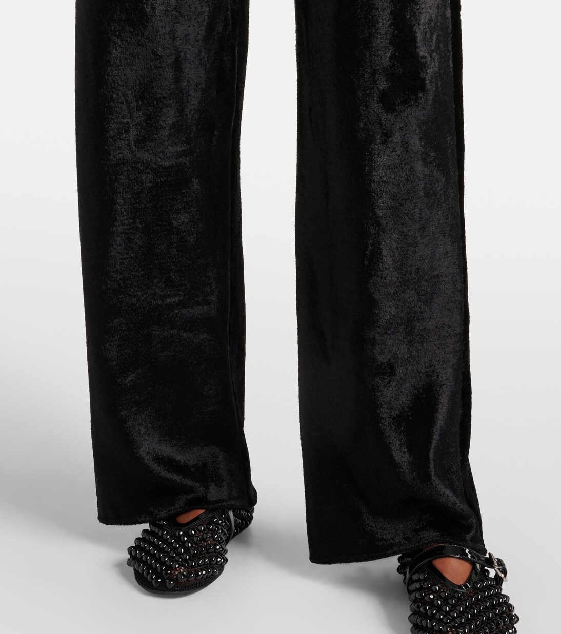 Pantalon droit en velours | Alaïa