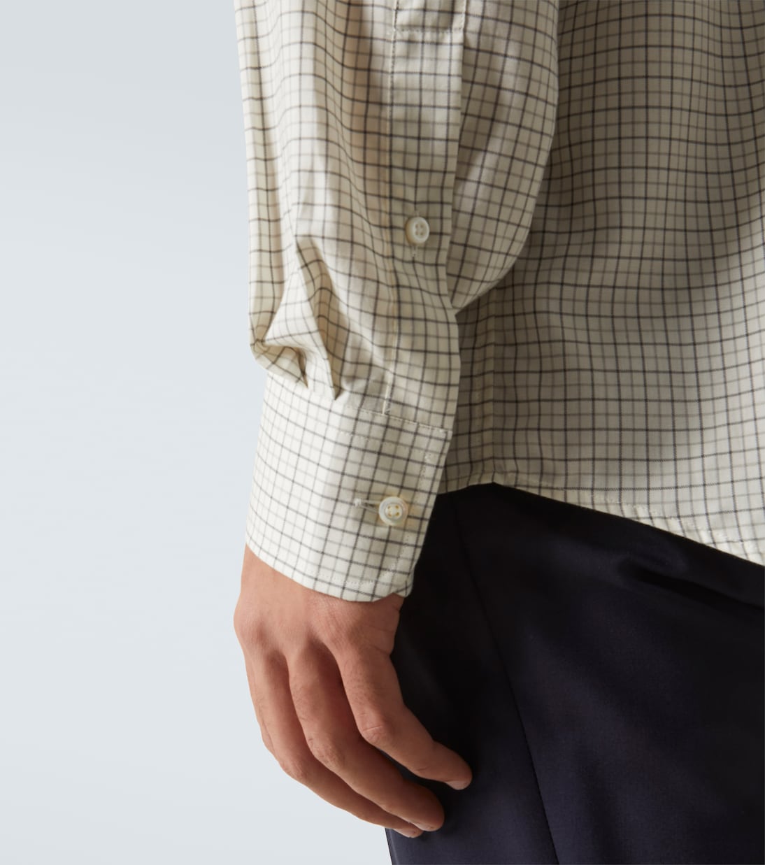 Checked cotton shirt | Ralph Lauren Purple Label