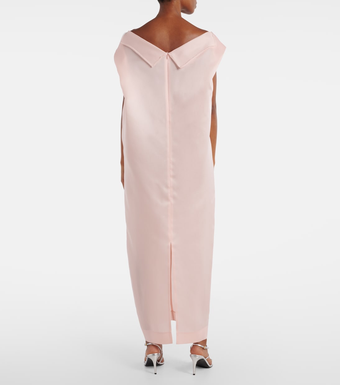 Selwyn silk gazar maxi dress | Khaite