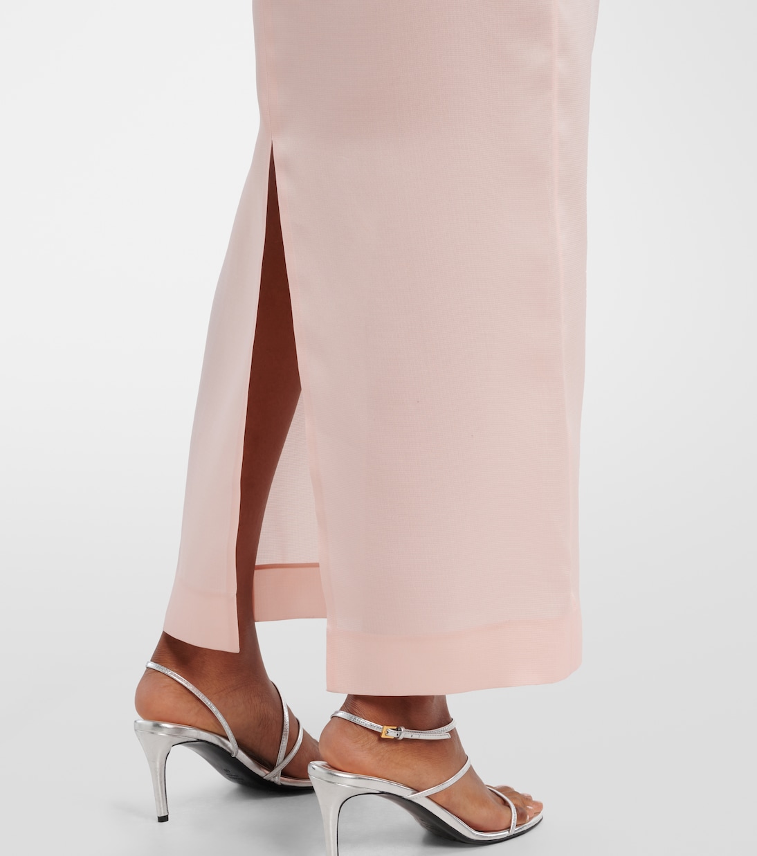 Selwyn silk gazar maxi dress | Khaite