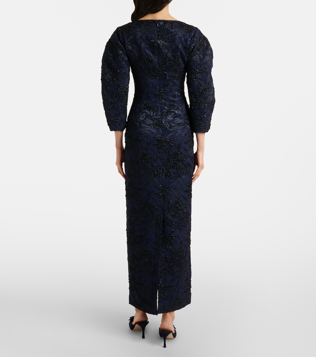 Robe aus Jacquard | Oscar de la Renta