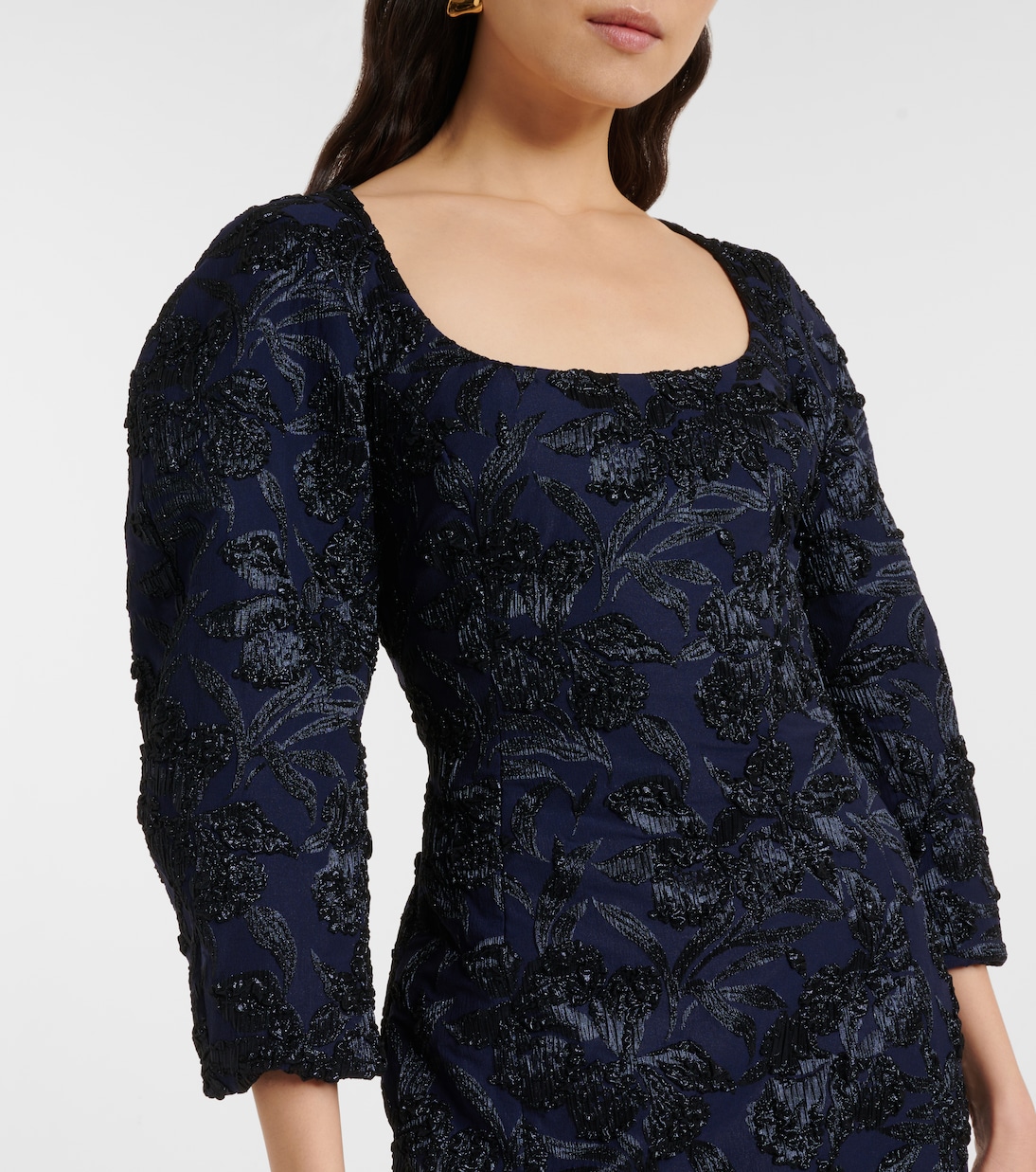 Robe aus Jacquard | Oscar de la Renta