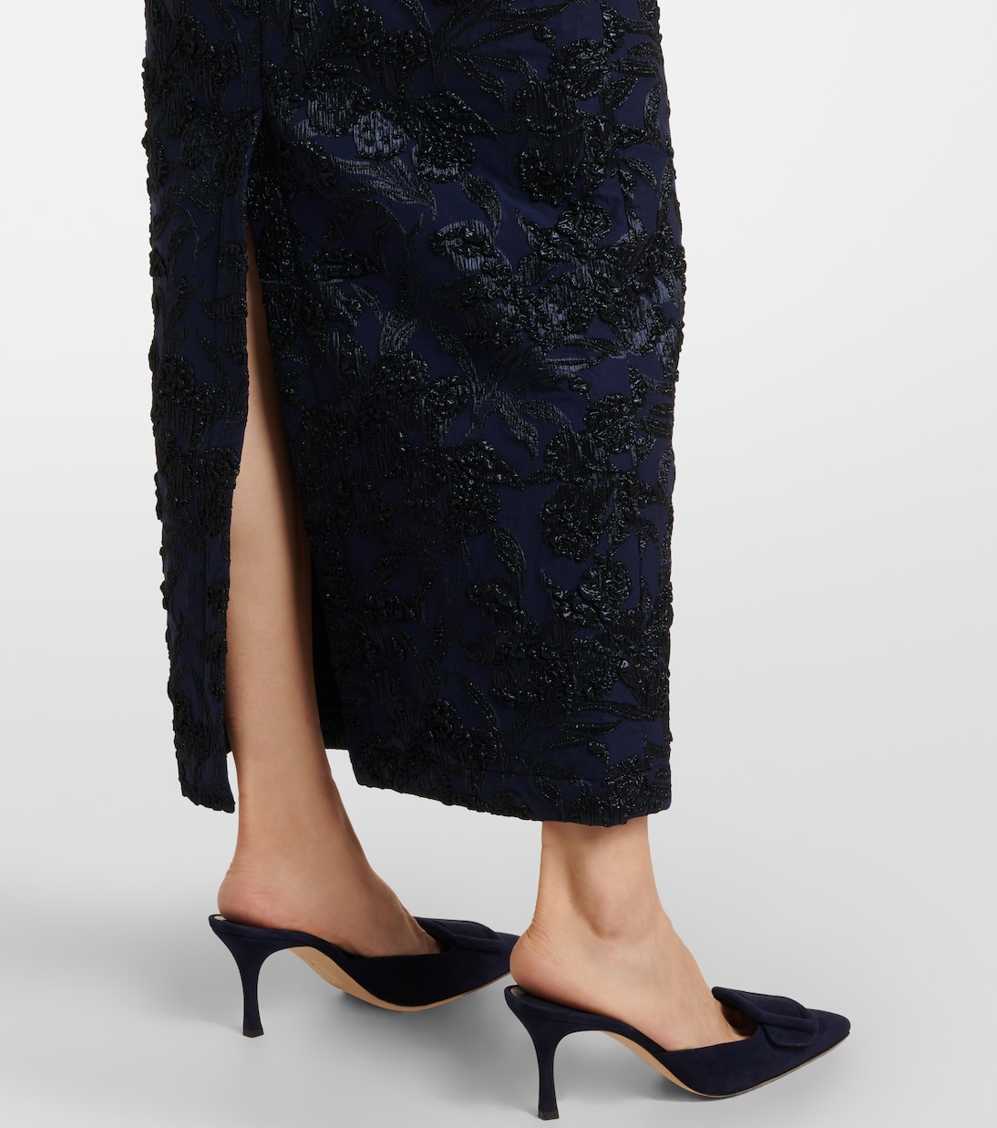 Robe aus Jacquard | Oscar de la Renta