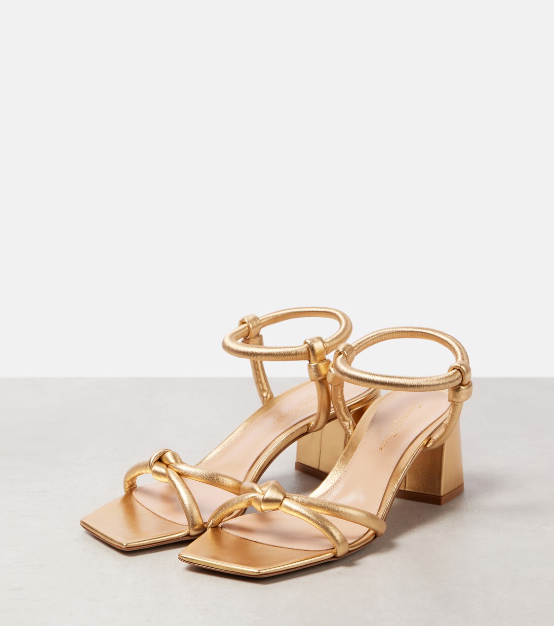 Juno 55 leather sandals | Gianvito Rossi