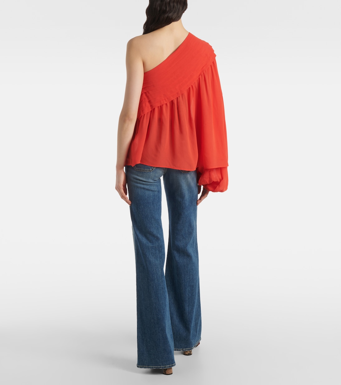 Top monospalla con applicazione | Farm Rio