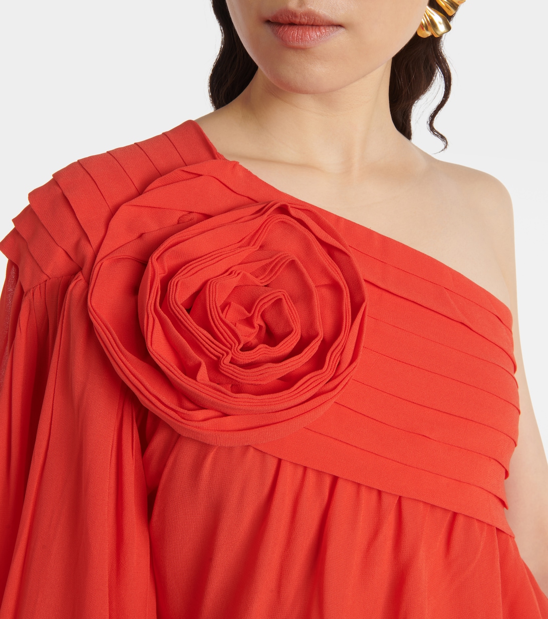 Top monospalla con applicazione | Farm Rio