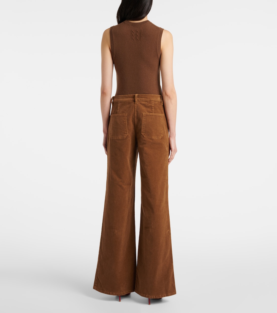 Pantaloni flared Florence in velluto | Nili Lotan